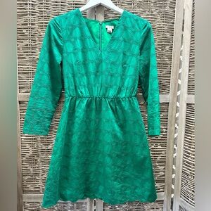 Beautiful Green J.Crew Dress - Size 2
